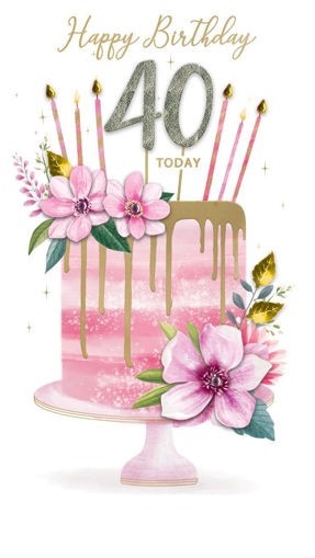 Picture of HAPPY BIRTHDAY 40 TODAY